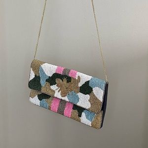 Beautiful beaded clutch!